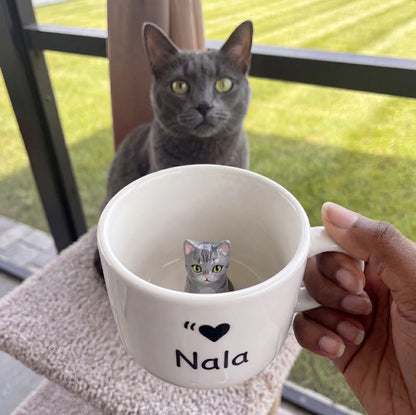 Handmade Custom Pet Figurine Mug
